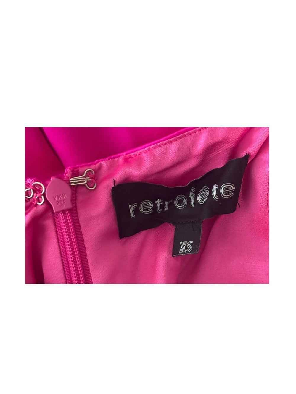 Retrofête Anahita Crystal Silk Dress - Picture 6 of 7